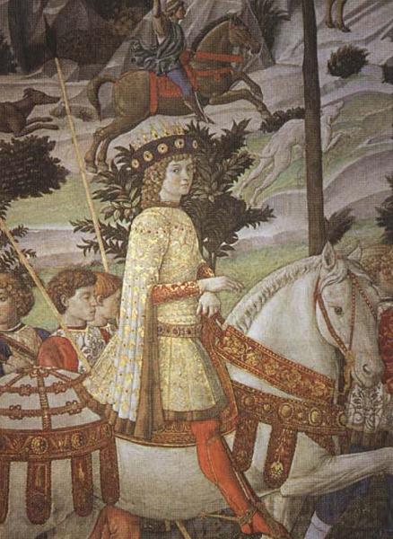 Sandro Botticelli Benozzo Gozzoli,Cavalcade of the Magi Norge oil painting art